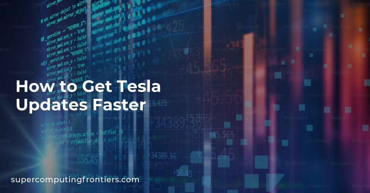 How to Get Tesla Updates Faster