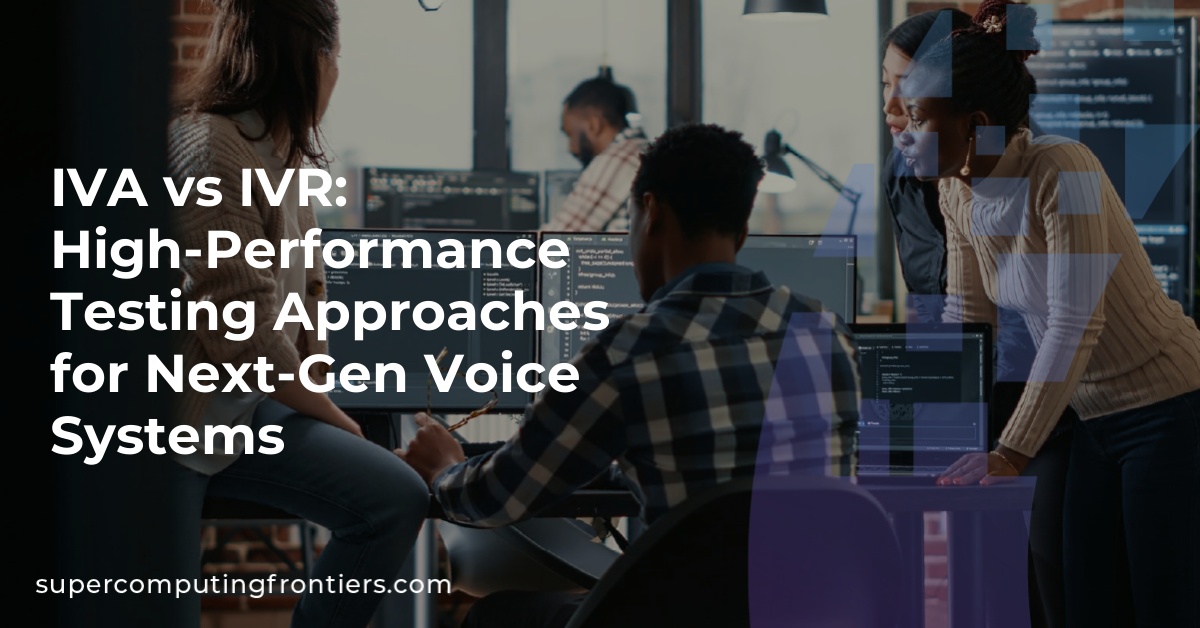 IVA vs IVR: High-Performance Testing Approaches for Next-Gen Voice Systems