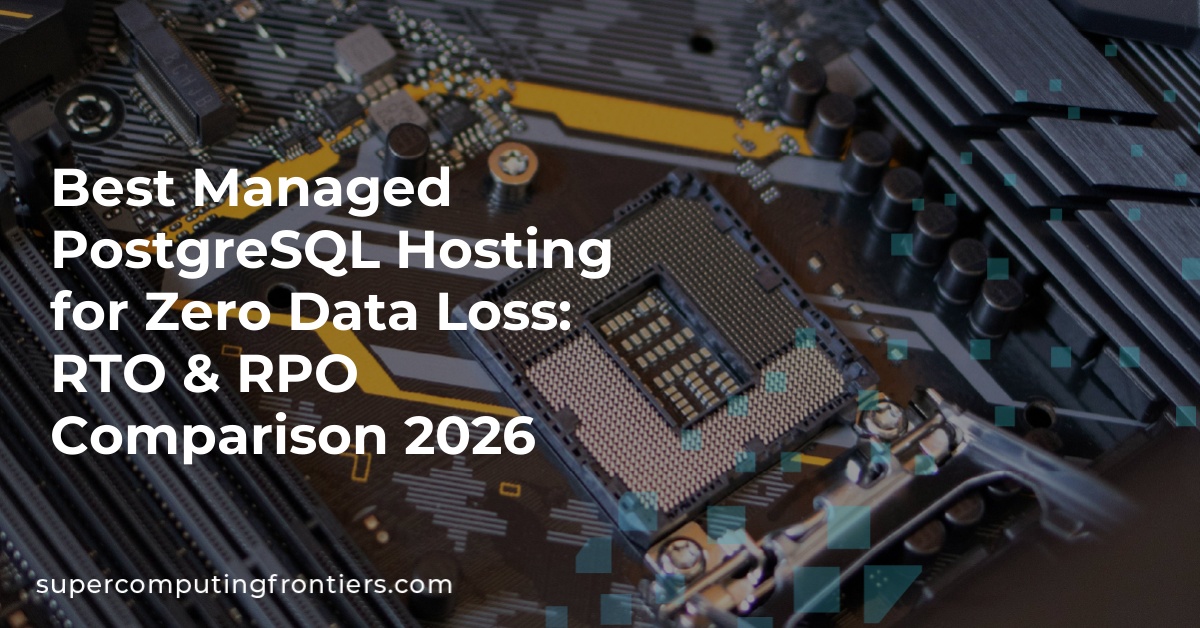 Best Managed PostgreSQL Hosting for Zero Data Loss: RTO & RPO Comparison 2026